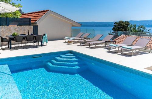 Borak Villa | New! Villa Atopos with heated private pool, 5 bedrooms, Cinema room, panoramic sea views