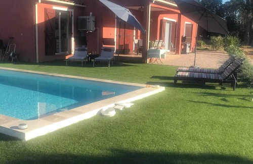 Bastelicaccia Villa | NEW, VILLA IN A HAVEN OF PEACE WITH PRIVATE POOL AND JACUZZI