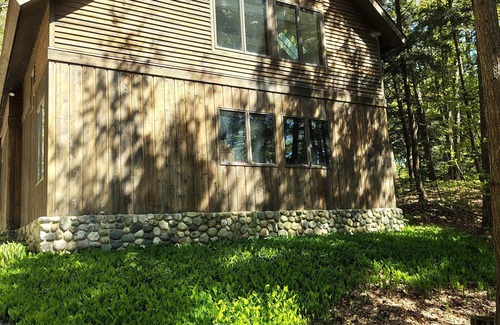 Lake Leelanau Cottage | NEW! Waterfront Cottage on private Lake Michigan Beach with glorious sunsets