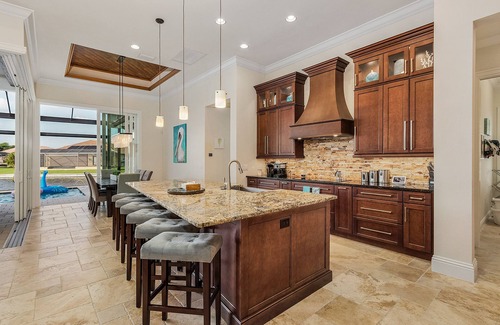 Pelican House | Newer Construction Villa, Modern Furnished, Huge Pool&Lanai, Gulf Access, WiFi