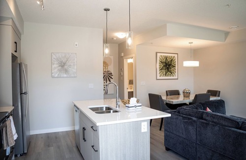 Southwest Calgary House | Newly built 2Bedroom 2bathroom Stylish Townhome with attached garage