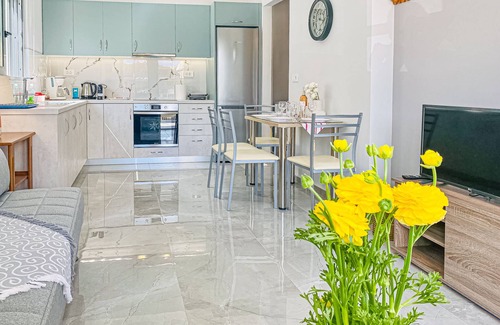 Agia Marina House | Newly Built House Steps from the Beach: Everything Within Walking Distance!