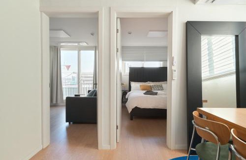Cheongpa-dong Apartment | Newly Built, Quiet 2BR, 10min Walk to Seoul Stn