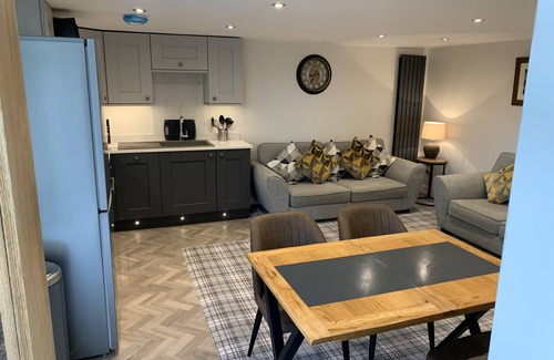 Bretherdale House | Newly converted barn with hot tub,stylish interior and outdoor space