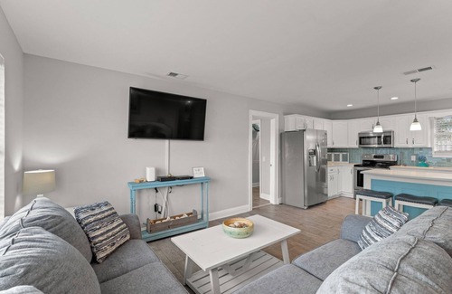 Panama City Beach House | Newly Listed! Beach House w/Salt Water Pool; Steps from the Beach and Pier Park