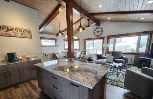 Steamboat Springs House | Newly remodeled tucked away in an alley. Very private location in an Aspen grove