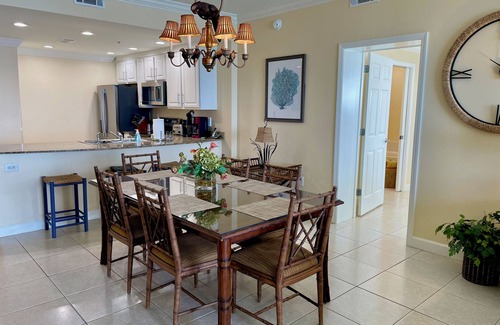 West Panama City Beach Condo | Newly remodeled, 2 Masters, close to Pier Park, Waterpark, Free beach service