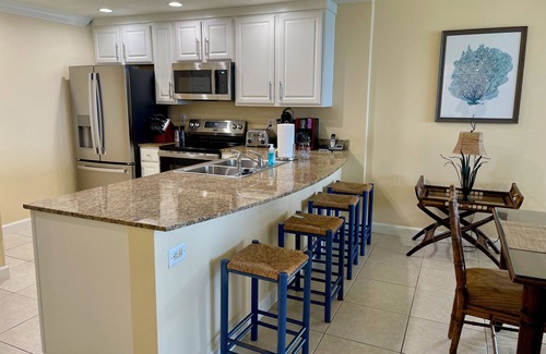 West Panama City Beach Condo | Newly remodeled, 2 Masters, close to Pier Park, Waterpark, Free beach service