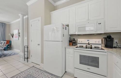Village of Sugar Beach House | Newly Remodeled Downstairs! Pet Friendly! Heated Private Pool! Near Beach!