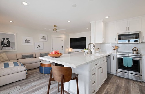 Carpinteria Condo | NEWLY Remodeled 109 Lush 2BD Beachfront Condo - Bliss of the Beach!