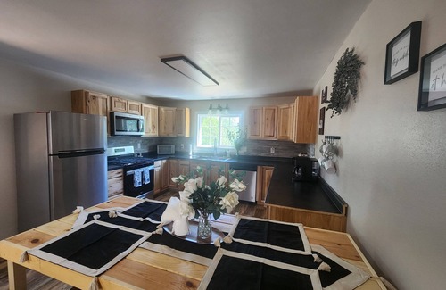 Belle Fourche House | Newly remodeled upstairs getaway in Belle Fourche, the Center of the Nation