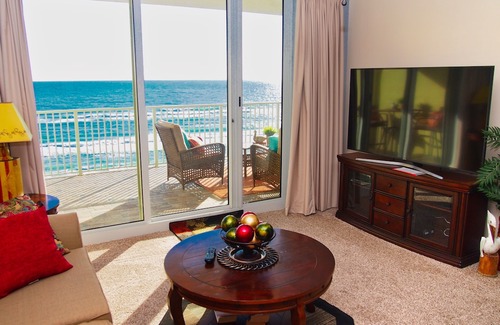 Panama City Beach Condo | Newly Remodeled Ocean Reef 706 Beach Condo, Low Floor, Comfortable Balcony!