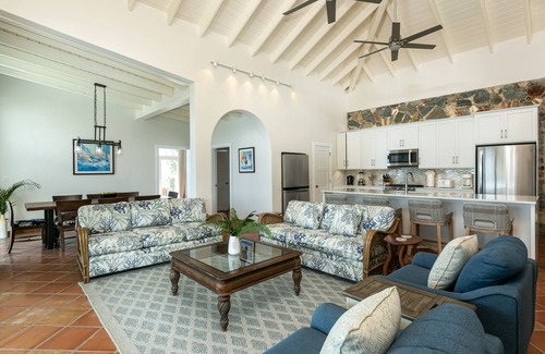 Estate Chocolate Hole and Great Cruz Bay Villa | Newly Remodeled - Waterfront - 4 King Suites - Full AC - Pool - Tesla+Solar!