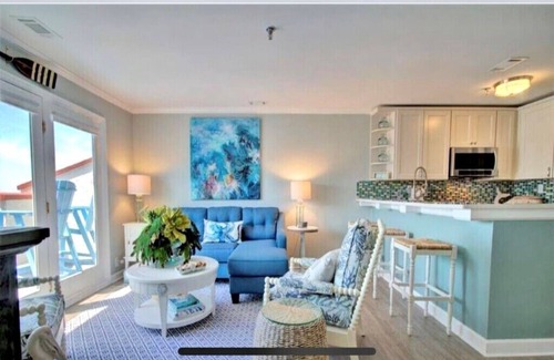 North Topsail Beach Condo | Newly Renovated Oceanfront Condo at N. Topsail Beach
