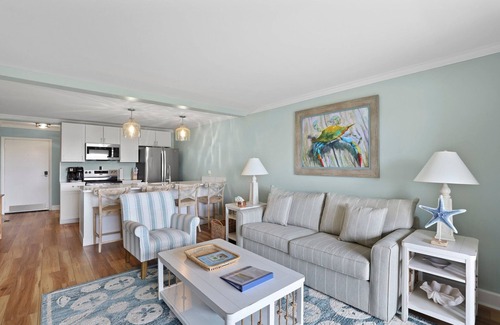 Saint Helena Island Condo | Newly Renovated! The Salty Breeze - Ocean Front 2 Bedroom