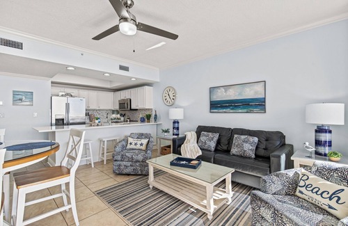 Fort Walton Beach Condo | NEWLY RENOVATED 12/24! Beachfront View 1 Bed 2 Bath + Bunks & Queen Sofa Bed