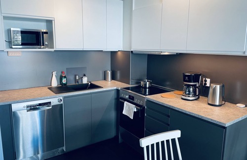 Tapiola Apartment | Newly renovated 1 bedroom apartment with a big balcony and amazing skyline view