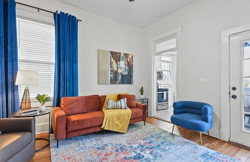 Eastside House | Newly renovated, 2 bed 1 bath townhome, Sleeps 5, Near Forsyth Park