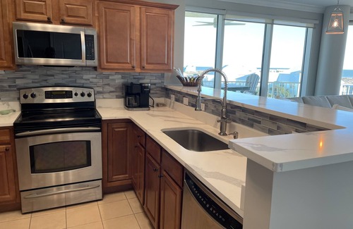 Fort Morgan Condo | Newly renovated 3 bed 3 bath condo with amazing views of Gulf