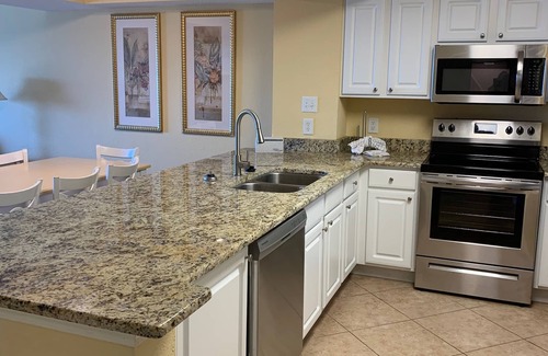 Myrtle Beach Condo | Newly Renovated 4 BR/3 BA Oceanfront Condo! 5th Floor! 60' 4K HDTV!