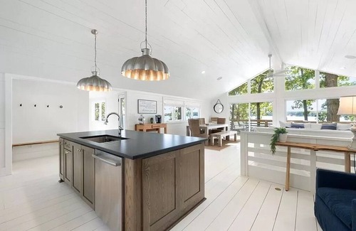 Henrico House | Newly renovated beauty on main lake with sunrise to sunset panoramic views!