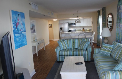 Arcadian Shores Condo | Newly Renovated Direct Oceanfront 3BR/2BA Condo With Large Wrap Around Balcony!