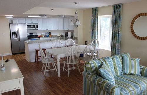 Arcadian Shores Condo | Newly Renovated Direct Oceanfront 3BR/2BA Condo With Large Wrap Around Balcony!