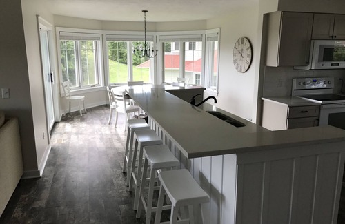 Thompsonville Condo | Newly renovated mountaintop ski-in/ski-out unit. Sleeps 8 comfortably.