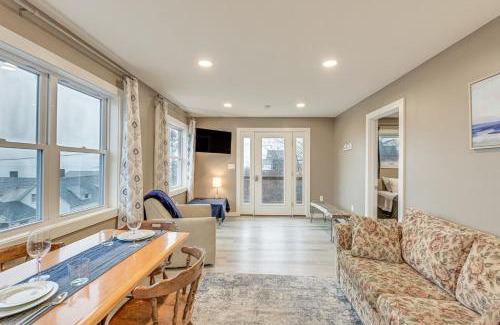 Lubec Apartment | Newly Renovated Maine Retreat Deck with Ocean View!