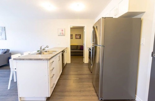 Saint John Condo | Newly Renovated Modern Condo Near Hospital, UNB Patio & Parking Coffee