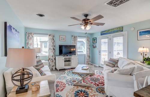 Wilmington Beach Condo | NEWLY RENOVATED: Ocean View with a walk across the street to public beach access
