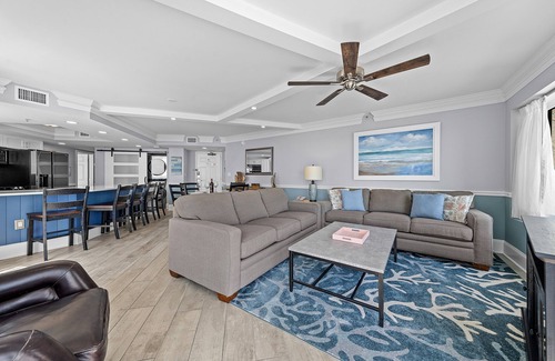 Arcadian Shores Condo | NEWLY RENOVATED Oceanfront Corner Unit! 5-STAR North Tower 3 Bedroom, 2 Bath