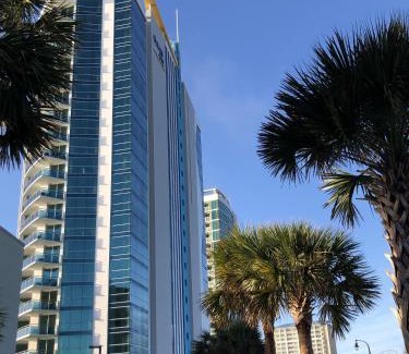 Downtown Myrtle Beach Apartment | Newly Renovated Ocean Front Condo, Modern Decor, Central MB, 20th floor