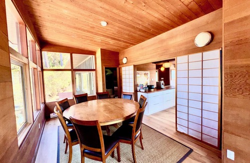 Bolinas House | Newly Renovated Oceanfront Retreat in Bolinas with Spa and huge fenced yard