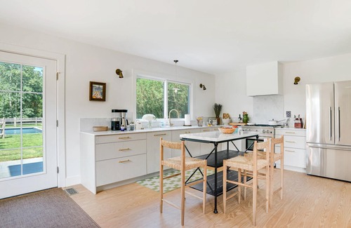 Peconic House | Newly Renovated, Stylish Peconic Retreat with Private Pool, Lush Grounds,...