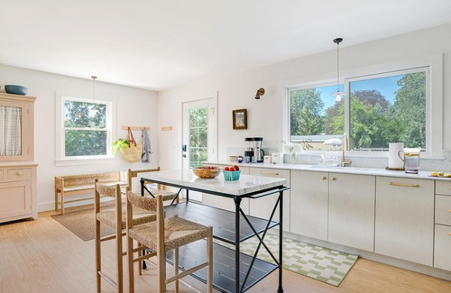 Peconic House | Newly Renovated, Stylish Peconic Retreat with Private Pool, Lush Grounds,...