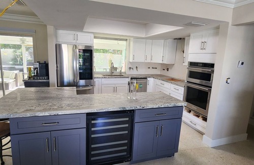 Lighthouse Point House | Newly Renovated 3 Bedroom, 2 bath, in quiet neighborhood, 2 miles to beach