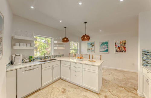 Dolphin Isles House | Newly Renovated Beach House w Heated Pool, 4 BR, 3 BA