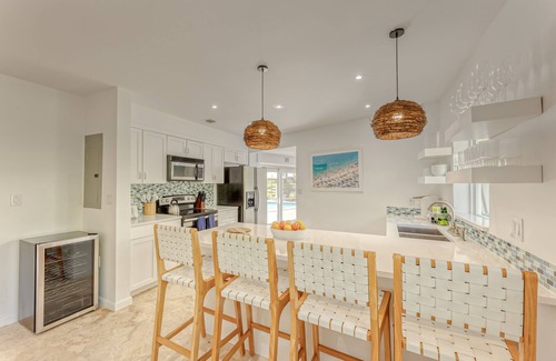 Dolphin Isles House | Newly Renovated Beach House w Heated Pool, 4 BR, 3 BA