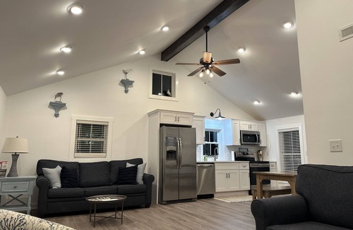 Chincoteague Cottage | Newly renovated water view cottage nestled in the pines.