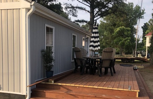 Chincoteague Cottage | Newly renovated water view cottage nestled in the pines.