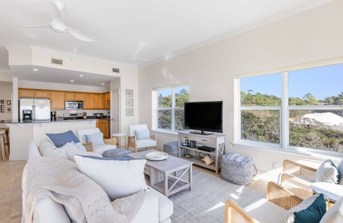 Seagrove Beach Condo | Newly updated gulf-front condo with spectacular views! Family friendly!