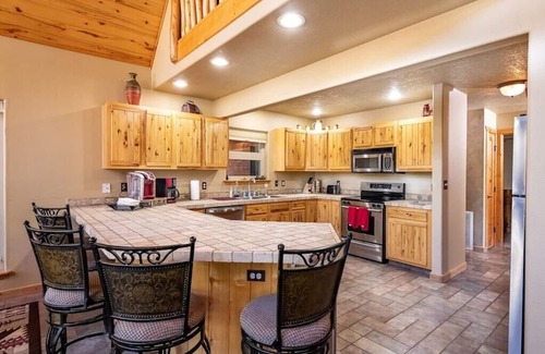 Angel Fire House | Next to AF hike and bike trails, Hot Tub, Fire Pit, Wood fireplace, Covrd deck