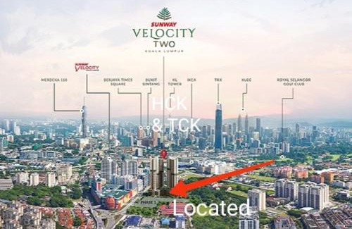 Maluri Apartment | Next2Mall at Sunway Velocity Two by HCK