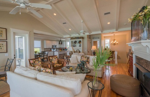 Santa Rosa Beach House | nGulf Front Home w/Heated Pool, Large Covered Porches, Private Beach Access