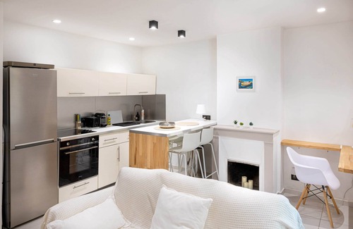 La Castellane Apartment | Nice 37 m² with garden in Marseille