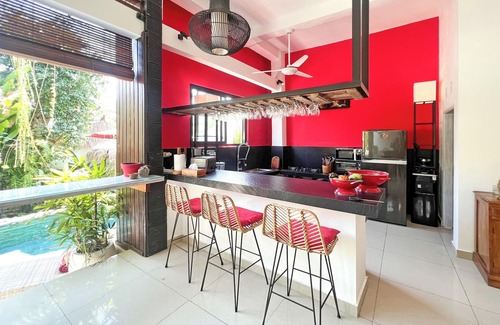Batu Bolong Villa | Nice 3bdr villa Echobeach with terrace sunset view
