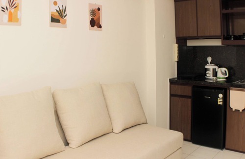 Pancawati Apartment | Nice and Comfort 1BR with Extra Room at Podomoro Golf View Apartment