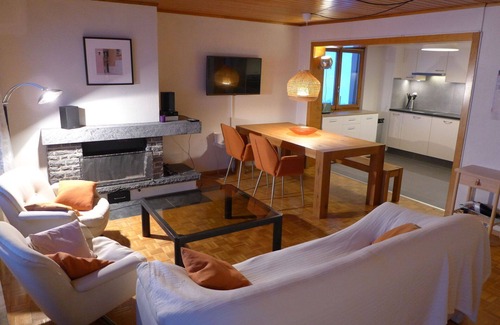 Chermignon Apartment | Nice apartment for 5 people with WIFI, TV and balcony