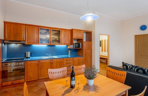 Tanvald Apartment | Nice apartment for 4 guests with hot tub, WIFI, TV, pets allowed and parking
